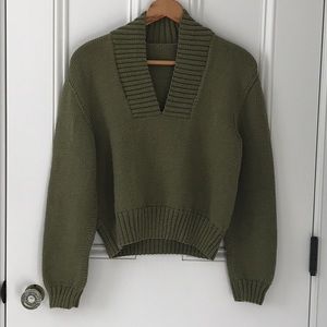 Green Sweater